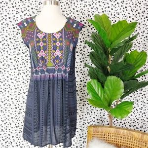 Anthropologie • One September Embroidered Tunic
